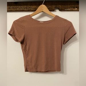 Ribbed Crop Top